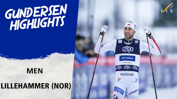 Jarl Magnus Riiber undisputed in Lillehammer Gundersen NH